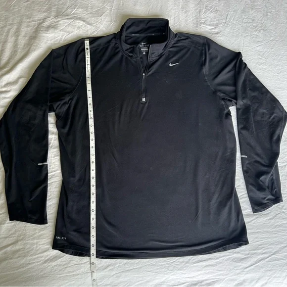 Nike Dri Fit Performance Running Quarter Zip Mens XL - Picture 7 of 7